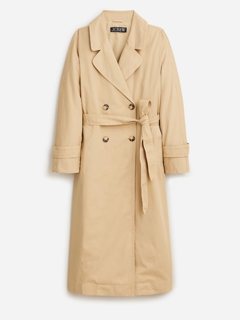 J. Crew Relaxed Heritage Trench Coat
